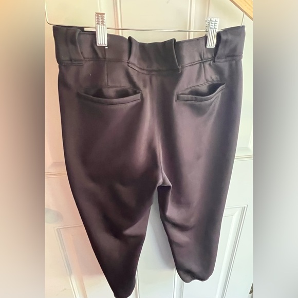 ADIDAS Men’s Baseball Pants Knee Length size Small Black - Picture 4 of 5